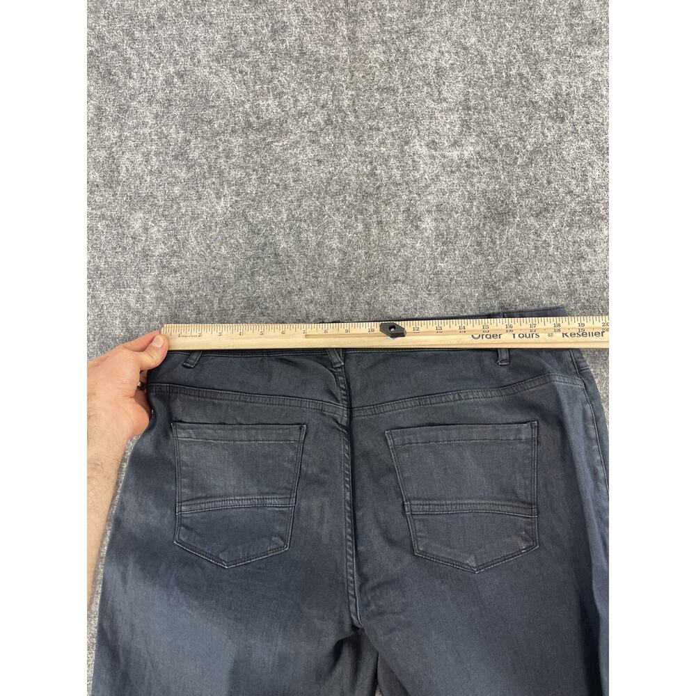 CECIL Jeans Womens 18 Tall Scarlett Straight Denim Pants Dark Indigo Wash N313 - Picture 10 of 13
